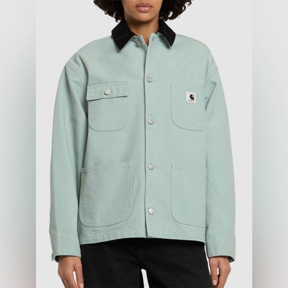 Carhartt Work In Progress OG Michigan Mint Green Jacket - Picture 2 of 11